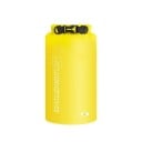 Saco impermeável Luckstone Saco de armazenamento para coisas secas com fecho rolante e fivela 3 l Resistência até 105 °C Amarelo Para natação 2