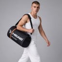 Saco para bolas de ténis para 100 bolas Altura 48 cm e diâmetro 28 cm Reforçado, impermeável e com isolamento térmico Mochila de ténis 11