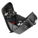 Sacoche avant étanche 4l pour trottinette électrique EVA 27 x 14 x 12 cm Sac rigide à fixation rapide pour guidon avec éléments réfléchissants 5