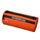 Sacoche de vélo étanche 2 l en cuir PU 23x10x10 cm Sacoche avant pour guidon Éléments réfléchissants Sangle d'épaule Fermetures éclair 8
