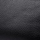 Sacoche en cuir pour femme de forme rectangulaire Cuir véritable avec surface grainée Bandoulière avec mousquetons Fermeture éclair 17 x 9