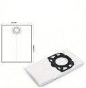 Sacos de pó para aspirador Kärcher 5 pcs 52 × 38 cm Sacos de substituição para modelos WD2 Plus WD3 SE4002 KFI 357 KA 40 2.863-314.0 Filtração altamente eficaz 5
