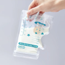 Sacos para leite materno 250 ml Sacos de armazenamento com fecho duplo 30 un PE Sem BPA Impermeáveis Sacos seláveis para amamentação 3
