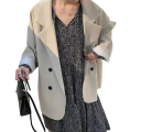 Sacou elegant pentru femei cu guler și buzunare Sacou uni cu nasturi din poliester Sacou stilat în diferite culori pentru birou și timp liber 13 Sacou elegant pentru femei cu guler și buzunare Sacou uni cu nasturi din poliester Sacou stilat în diferite culori pentru birou și timp liber 13