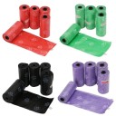 Sacs à excréments de chien 5 rouleaux 1