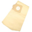Sacs à poussière pour aspirateur Kärcher 10 pcs Sacs en papier beige Compatibles avec les modèles WD3 WD3200 WD3300 WD3.500P MV3 SE4001 SE4002 2
