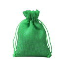 Săculeț din in cu șnur de strângere 17x23 cm, pungă textilă de depozitare pentru mărunțișuri, bijuterii, cadouri, organizare a casei 1