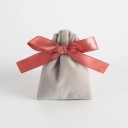 Sada 10 ks barevných sametových zatahovacích sáčků 12×15 cm s barevnými stuhami, dárkové pytlíky na šperky a drobnosti 9