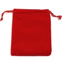 Sada 10 ks barevných sametových zatahovacích sáčků 5×7 cm, látkové dárkové pytlíky se stahovací šňůrkou, na šperky a drobnosti 1