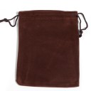 Sada 10 ks barevných sametových zatahovacích sáčků 7×9 cm, látkové dárkové pytlíky se stahovací šňůrkou, na šperky a drobnosti 4