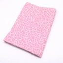 Sada 10 ks bílá-průhledná balicí papír s barevným leopardím vzorem 50x70 cm arch dekorativní papír na balení dárků květin 1