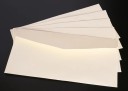 Sada 10 ks papierových obálok 22 × 11 cm obálky na dopisy, dokumenty a priania so zavíracou klopou 3 varianty 3