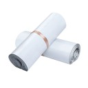 Sada 10 ks plastových sáčků na balení dárků s lepícím uzávěrem 25x35cm světle šedé obálky pro odesílání zásilek 3