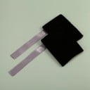 Sada 10 ks sametových dárkových pytlíčků 7×9 cm, měkký velvet materiál, stahování saténovou stuhou, na šperky a drobnosti 4