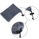 Sada 10 ks síťovaných dárkových pytlíčků 13,5 × 9 cm se stahováním, pro balení šperků, drobností a dárků 5