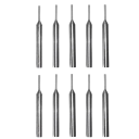 Sada 10 pcs de pinos de serralheiro 1,56 mm pinos metálicos de substituição para reparação de fechaduras e trabalhos de serralheiro precisos 2