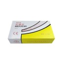 Sada 17 ks voskových desek pro zubní modelování 1,3 mm technický dentální vosk červený pro odlévání modelů a protéz 4