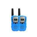 Sada 2 dětských vysílaček T-388 s dlouhým dosahem 8 kanálů frekvence 446 MHz LCD displej a svítilna na 4x AAA baterie pro děti 3