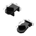 Sada 2 ks dětská bezpečnostní pojistka na okna posuvný zámek 6 x 4 cm nastavitelná blokace okenního rámu ochrana dětí 4