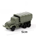 Sada 2 ks modelů vojenské techniky M35 a BTR-80 měřítko 1:144 z ABS plastu sběratelské modely na dekoraci i pro modeláře 3