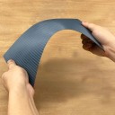 Sada 2 ks PVC střešní krytina pro modely 1:30 20 × 29,5 cm Plastové desky imitace střešních tašek pro dioráma modelářství 2