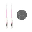 Sada 2 ks sterilního voděodolného chirurgického fixu 15 cm pro značení permanentního make-upu a tetování obočí v barevném provedení 7