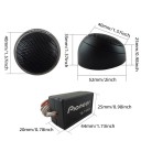 Sada 2 ks Výškové reproduktory do auta 5,2 x 4 x 3,5 cm 2" Tweeter 300 W Čisté výšky Kompaktný audio doplnok 4