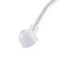 Sada 2 ks zubního lapače písku mini kryt pro vzduchovou abrazi prachotěsný kryt mikro trysky plastový pro stomatologii 5