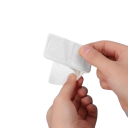 Sada 2 nástenných držiakov na odpadkové vrecká 7 x 6,5 cm plastový organizér biely zásobník na vrecká do kuchyne 3