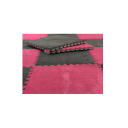 Sada 20 ks dětská pěnová podložka 30x30 cm Měkké puzzle koberce Hrací podložka z pěny Skládací pěnový koberec pro děti 10