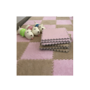 Sada 20 ks dětská pěnová podložka 30x30 cm Měkké puzzle koberce Hrací podložka z pěny Skládací pěnový koberec pro děti 9