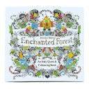 Sada 3 omalovánkových knih Tajná zahrada, Kouzelný les, Zvířecí les 18,5 x 18,5 cm 24 stran jednoduché mandaly kreativní tvoření 4