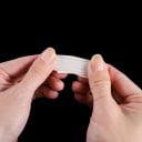 Sada 30 jednorazových latexových návlekov na prsty pre jemnú prácu a opravy hodiniek biela alebo čierna farba veľkosť 2x2x0,2 cm diskrétne 8