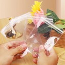 Sada 30 ks plastových sáčků na šperky 3 velikosti po 10 ks průhledné zatahovací sáčky na balení a uložení drobností 4