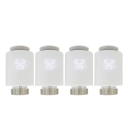 Sada 4 ks chytrých termostatických ventilov Tuya ZigBee Ovládanie cez aplikáciu Týždenný plán Alexa Google Home Radiátor Smart domácnosť 6