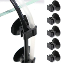 Sada 5 ks přísavných klipů do akvária 2,8x2 cm Upevňovací držák na hadici čerpadla Kyslíkovou trubici Kabel Akvarijní příslušenství 2