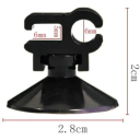 Sada 5 ks přísavných klipů do akvária 2,8x2 cm Upevňovací držák na hadici čerpadla Kyslíkovou trubici Kabel Akvarijní příslušenství 6