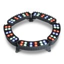 Sada 5 ks venkovních LED světel kolem stromu 12 W Vnitřní průměr 310 mm Hliníková slitina Krytí IP65 Barevné RGB světlo Na nasvícení kmene 1