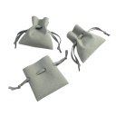 Sada 5 ks zatahovacích sáčků 8 x 10 cm mikrovlákno barevné látkové obaly na šperky a drobnosti dárkové balení 14