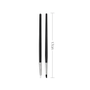 Sada 5 silikónových tvarovacích pier na zubnú živicu 17 cm Modelovacie nástroje pre zubnú laboratóriu a opravy zubných protéz 6