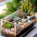 Sada 50 ks mini tartarugas de resina Decoração para aquários ou projetos DIY Tartarugas coloridas que brilham 6