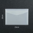 Sada 50 ks průhledných obálek 23 x 16 cm poloprůhledný papír samolepicí klopa obálky na přání 2
