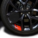 Sada 6 ks reflexních samolepek na auto Reflexní obtisky na stranu kola Ochrana a dekorace ráfků Různé barvy 3