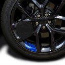 Sada 6 ks reflexních samolepek na auto Reflexní obtisky na stranu kola Ochrana a dekorace ráfků Různé barvy 4