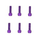 Sada 6 ks šroubů M5x18 mm z legované oceli pevnostní šrouby pro modernizaci jízdního kola a upevnění komponentů 5