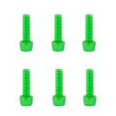 Sada 6 ks šroubů M5x18 mm z legované oceli pevnostní šrouby pro modernizaci jízdního kola a upevnění komponentů 7