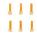 Sada 6 ks šroubů M5x18 mm z legované oceli pevnostní šrouby pro modernizaci jízdního kola a upevnění komponentů 4