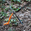 Sada 6 ks stanových kolíkov 35 cm z titanovej zliatiny Odolné kempingové hroty na stan Ľahká pevná kotva do zeme Outdoor vybavenie 3