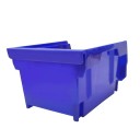 Sada 6 kusov plastová stohovateľná krabica 13x10x8 cm úložný box na skrutky dielňu hračky kancelária organizér s príslušenstvom 4