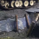 Sada 8 ks vlnitých plechů 37 × 45 mm Měřítko 1:35 Miniaturní střešní krytina pro dioráma a modely 5